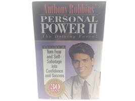 Anthony Tony Robbins Personal Power II Cassette #8 The Driving Force 1996 Sealed - £5.45 GBP