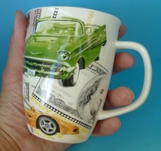 China Pottery Boss MUG Cup Money dollars Cars fashion pattern - £7.96 GBP