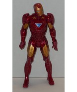 2010 Hasbro Iron Man 2 Repulsor Power Iron Man Mark VI 10&quot; Action Figure - £11.20 GBP