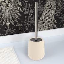 Relax Ivory Freestanding Toilet Brush and Holder Set Beige - £20.01 GBP