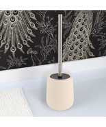 Relax Ivory Freestanding Toilet Brush and Holder Set Beige - $25.99