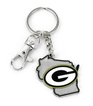 Green Bay Packers Keychain State Design - $29.99