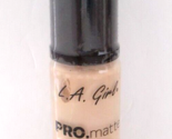 L.A. Girl Pro-Matte Foundation High Definition Long Wear GLM674 Natural ... - £6.32 GBP