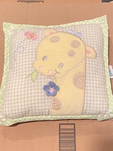 Vintage Just Born Giraffe Baby Decorative Pillow *NEW/NO TAGS* p1 - £11.78 GBP