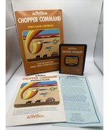 Chopper Command (Atari 2600, 1982) Complete In Box w/ Warranty Card Tested - £29.06 GBP