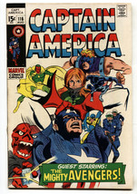 CAPTAIN AMERICA #116 1968-AVENGERS-MARVEL COMICS-FN- - £26.21 GBP