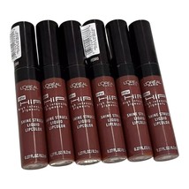 6 L&#39;oreal Hip Shine Struck Liquid Lipcolor - 780 Indestructible - 0.27 oz - £18.09 GBP