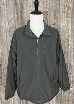 DULUTH Trading Co. Men&#39;s Grey Fleece Lined Winter Jacket Full Zip Size 2XL - £26.55 GBP
