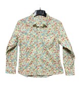 VTG  L.L.Bean Shirt Woman&#39;s M Floral Cottagecore Print Y2K Retro Tiny Fl... - $25.99