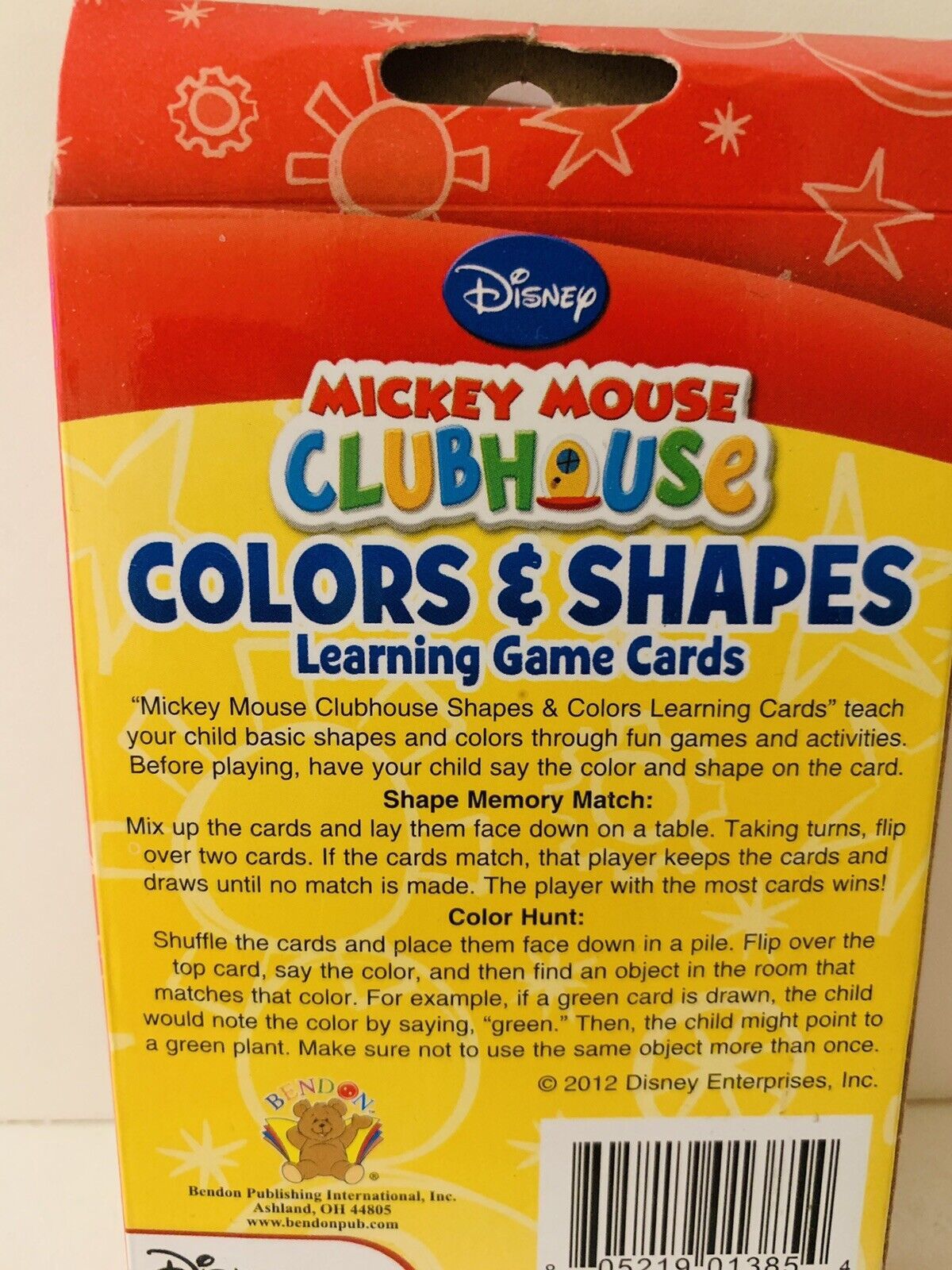Disney Junior Mickey Mouse Clubhouse Colors and Shapes Learning Game ...