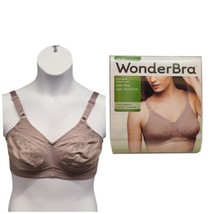 WonderBra Womens Size 46DD Mocha Classic Support Soft Cup Wireless Style... - £11.35 GBP