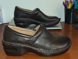 BOC Born Concept Clogs Womens Sz. 8 Slip on Shoes Wedge Brown Casual - $18.99