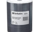 Verbatim DVD-R Blank Discs 4.7GB 16X DataLifePlus White Inkjet Printable... - £29.15 GBP