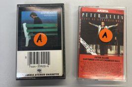 Boz Scaggs “Silk Degrees” and Peter Allen “Live at Carnegie Hall” Cassette Tapes - £4.59 GBP