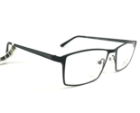 Scott Harris Eyeglasses Frames SH-646 C1 Black Rectangular Full Rim 54-1... - $60.56
