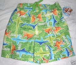 Circo Toddler Boys Swim Shorts Size 18 Months Nwt Sharks - $8.59