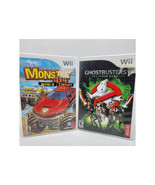 Nintendo Wii Ghostbusters &amp; Monster 4X4 World Circuit The Video Game Com... - $24.57