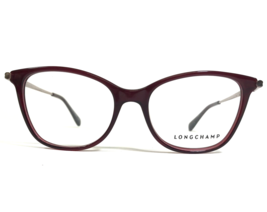 Longchamp Eyeglasses Frames LO2627 602 Burgundy Red Pink Rose Gold 52-17-140 - $55.88