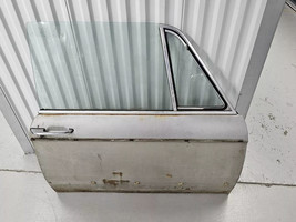 BMW Vintage 2002 Passenger Side Original Door Silver With Glass Complete Part - $79.19