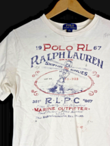 Polo Ralph Lauren T Shirt Boys Youth Size Large 14 / 16 Sailing Nautical... - $33.67