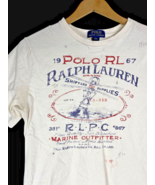 Polo Ralph Lauren T Shirt Boys Youth Size Large 14 / 16 Sailing Nautical... - $627.62 MXN
