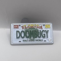 Disney Doombugy Florida License Plate Pin Lanyard Series 4 (Haunted Mans... - £6.33 GBP
