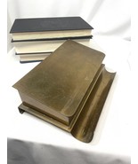 Vintage Italian Brass Desk Box Organizer - Sarried LTD Rare MCM Mid Century - $1,137.41 MXN