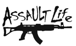 Assault Life Vinyl Decal Stickers; Cars, Police, Military, Trucks, Suv - $3.95+