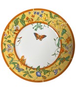 Hermes Paris France La Siesta Porcelain Dinner Plate 10-7/8&quot; Discontinued - $275.83