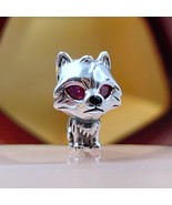 925 Sterling Silver Game of Thrones Ghost Direwolf Charm - $25.38 CAD