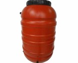 55 Gal Rain Barrel Outdoor Water Storage Container Bin Drum Heavy-Duty S... - £94.59 GBP