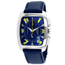 Locman Men&#39;s Classic Blue Dial Watch - 484BLNBL - £146.63 GBP