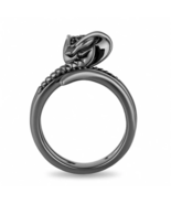 Enchanted Disney Villains Jafar Ring, 0.2 CT Diamond Snake Bypass Ring, ... - £92.94 GBP