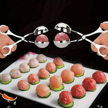 Stainless Steel Meatball Maker Set for Perfectly Shaped Recipes - £12.01 GBP