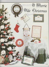 A Merrie Olde Christmas Cross Stitch Pattern Booklet Book 2 Olde Towne Designs - £5.88 GBP