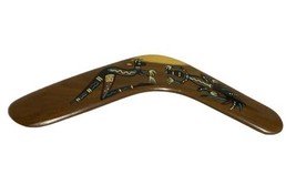 The Australian Boomerang Hand Crafted Hardwood 35cm-Rare- Quality Boomer... - $35.05