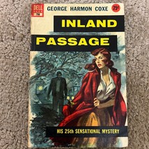 Inland Passage Mystery Paperback Book by George Harmon Coxe from Dell Books 1949 - £9.72 GBP