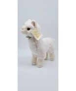 Aurora Miyoni 11&quot; Alpaca White Plush Stuffed Animal Gift  Toy CLEAN  - $26.70