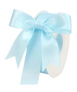 DINDOSAL Satin Ribbon 1 Inch Double Face Turquoise 25 Yards Wedding Decor - $14.25 CAD
