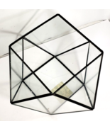 DIY TERRARIUM Succulent Air Plant Glass Geometric Centerpiece Sphere 9.5&quot; - £28.18 GBP