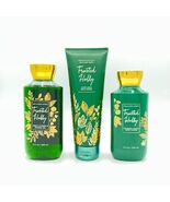 Bath &amp; Body Works Frosted Holly Body Cream, Lotion and Shower Gel 3-Piec... - €28,77 EUR