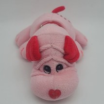 Rare Vintage Pink And Red Valentines Puppy Plush *Cl EAN* - £18.22 GBP