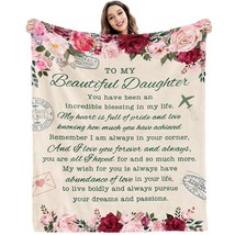 Gifts For Daughter Christmas Blanket To My Daughter Blanket Birthday Gifts For D - £48.23 GBP
