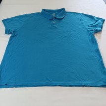 Member’s Mark 2-Button Men&#39;s Blue Cotton Polo Shirt Short Sleeve Size 2XL - €6,55 EUR