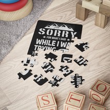 30-Piece Kids&#39; Puzzle with &quot;Sorry for What I Said&quot; Meme Design, Perfect for Camp - £18.04 GBP