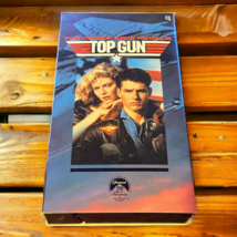 Top Gun (VHS, 1987), #1692 Tom Cruise Kelly Mc Gillis Paramount Cult Classic - £9.39 GBP