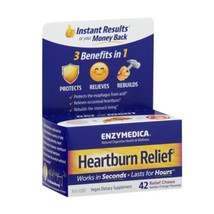 Enzymedica Heartburn Relief, 42 Chews - £13.80 GBP
