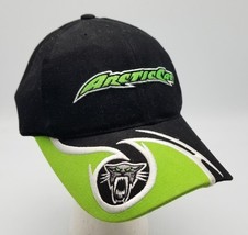 ArcticWear Arctic Cat Spellout Logo Troy NH Dealer Black Green Adjustabl... - $23.95