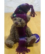 Brass Button Bears DOOLEY TEDDY BEAR W/ HAT &amp; SCARF 8&quot; Plush STUFFED ANI... - $20.99 CAD