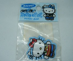 Sanrio Hello Kitty Sushi Bar Magnet Puffy NEW 2004 - $6.93